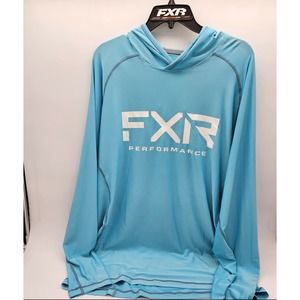 New Men's Attack FXR Performance Hoodie Size Large